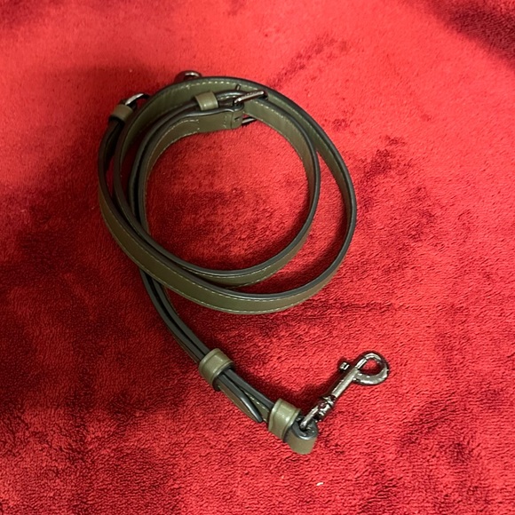 Olive Green Coach New York Handbag - Picture 3 of 4